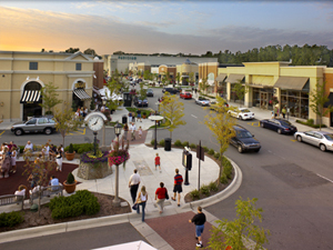 the village shopping center